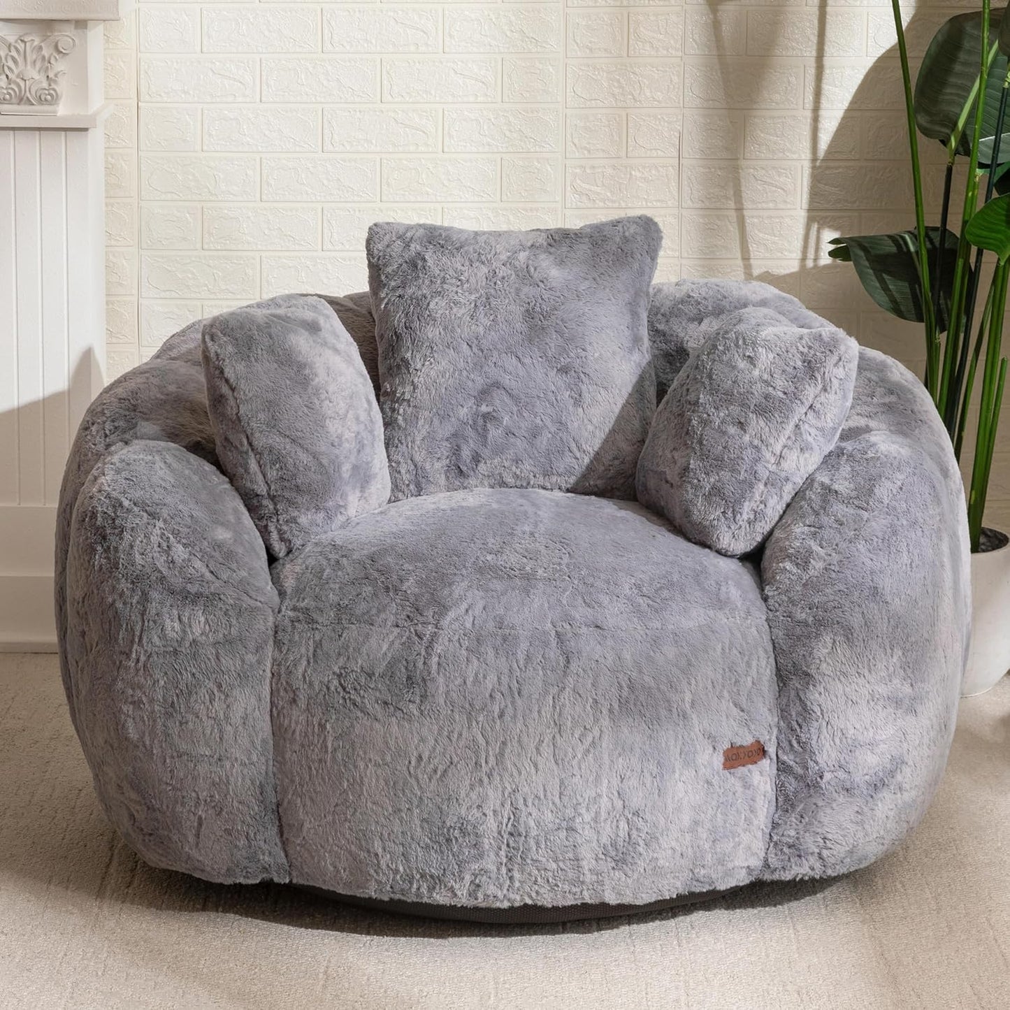 Cozy Floral Bean Bag Chair
