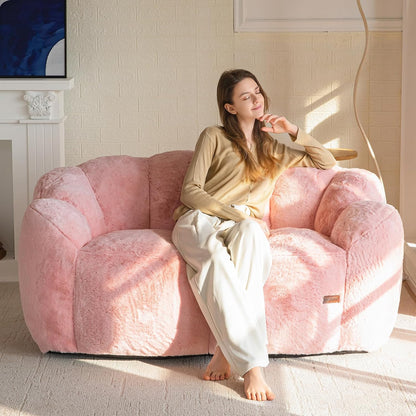 Cozy Floral Bean Bag Chair